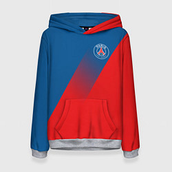 Толстовка-худи женская PSG GRADIENT SPORT UNIFORM, цвет: 3D-меланж