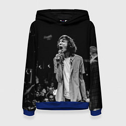 Толстовка-худи женская Дмитрий Мозжухин, цвет: 3D-синий