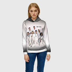 Толстовка-худи женская SCRUBS in white, цвет: 3D-белый — фото 2