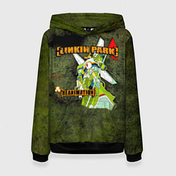 Толстовка-худи женская Reanimation - Linkin Park, цвет: 3D-черный