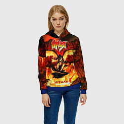 Толстовка-худи женская Штиль - Ария, цвет: 3D-синий — фото 2