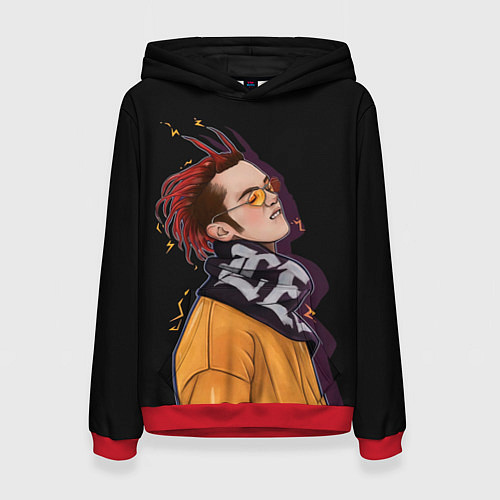 Женская толстовка Gone Fludd on style / 3D-Красный – фото 1