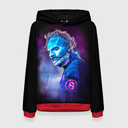 Толстовка-худи женская Slipknot - Corey Taylor - TGC, цвет: 3D-красный