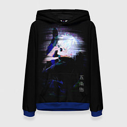 Толстовка-худи женская Сатору Satoru Gojou, цвет: 3D-синий