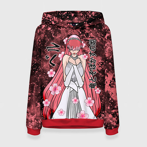 Женская толстовка Красавица и Дракон Ryu to Sobakasu no Hime / 3D-Красный – фото 1