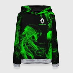 Толстовка-худи женская RENAULT ДЫМ, цвет: 3D-меланж