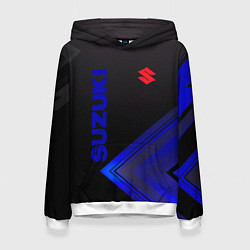 Толстовка-худи женская SUZUKI СУЗУКИ, цвет: 3D-белый