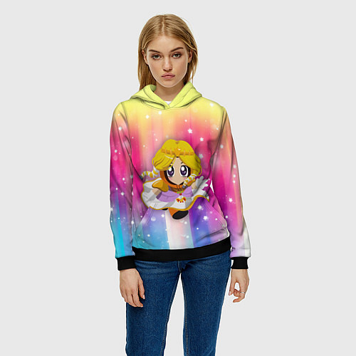 Женская толстовка South park Kenny Princess / 3D-Черный – фото 3