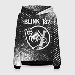 Толстовка-худи женская Blink 182 КОТ Спрей, цвет: 3D-черный