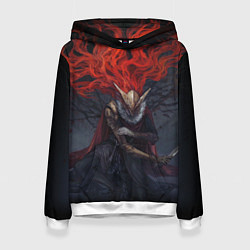 Толстовка-худи женская ELDEN RING МАЛЕНИЯ MALENIA, цвет: 3D-белый