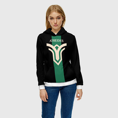Женская толстовка Dune: Spice Wars раса Atreides / 3D-Белый – фото 3