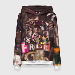 Толстовка-худи женская OG BUDA FREERIO, цвет: 3D-белый