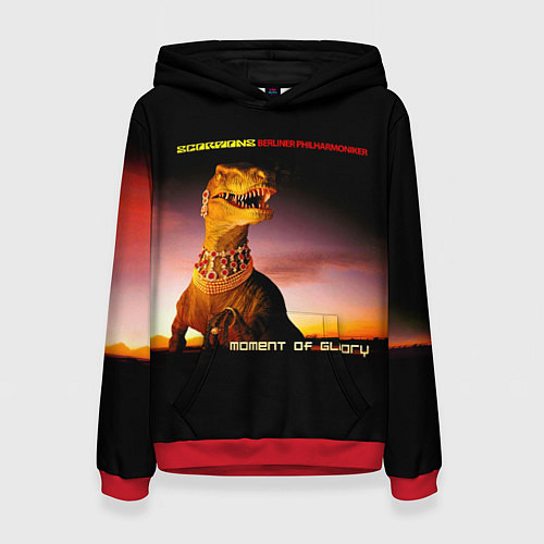 Женская толстовка DVD Moment Of Glory - Scorpions feat Berliner Phil / 3D-Красный – фото 1