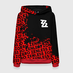 Женская толстовка Zenless Zone Zero капля арт