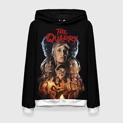 Толстовка-худи женская The Quarry Все Персонажи, цвет: 3D-белый