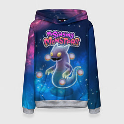 Толстовка-худи женская My Singings monsters ВУЖАС GHAZT, цвет: 3D-меланж