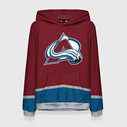Толстовка-худи женская Колорадо Эвеланш Форма, цвет: 3D-меланж