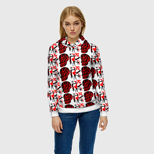 Женская толстовка BESSIE SMITH / 3D-Белый – фото 3