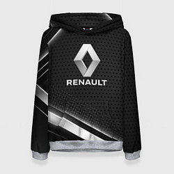 Толстовка-худи женская Renault абстракция, цвет: 3D-меланж