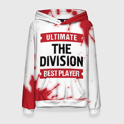 Толстовка-худи женская The Division: Best Player Ultimate, цвет: 3D-белый