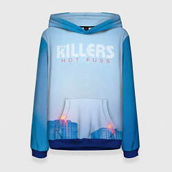 Толстовка-худи женская Hot Fuss - The Killers, цвет: 3D-синий