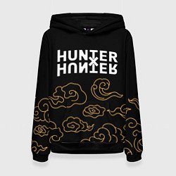 Толстовка-худи женская Hunter x Hunter - anime clouds, цвет: 3D-черный