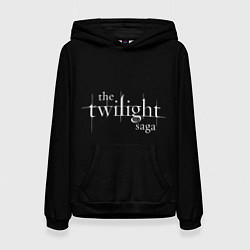 Толстовка-худи женская The twilight saga, цвет: 3D-черный