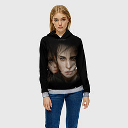 Толстовка-худи женская A Plague Tale: Requiem, цвет: 3D-меланж — фото 2