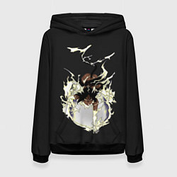 Толстовка-худи женская Йоруичи Шихоин Неко, цвет: 3D-черный