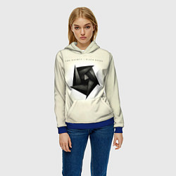 Толстовка-худи женская Black Roses - The Rasmus, цвет: 3D-синий — фото 2