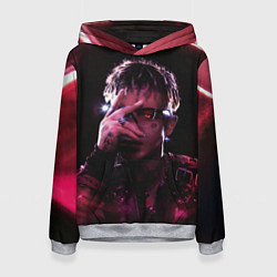 Толстовка-худи женская Кибер Сайонара, цвет: 3D-меланж
