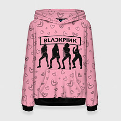 Женская толстовка Blackpink силуэт