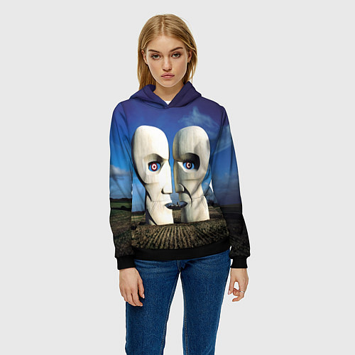 Женская толстовка Pink Floyd The Division Bell / 3D-Черный – фото 3