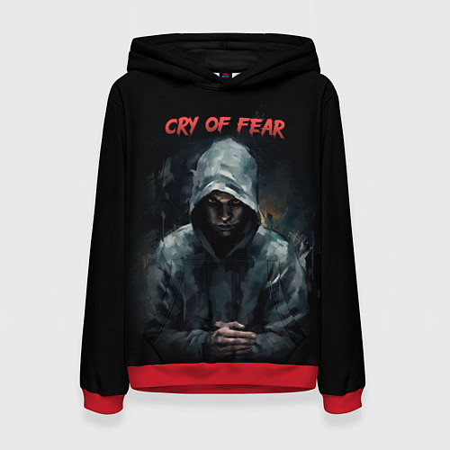 Женская толстовка Cry of Fear - Simon / 3D-Красный – фото 1