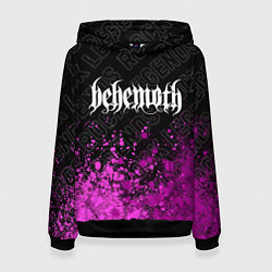 Женская толстовка Behemoth rock legends: символ сверху