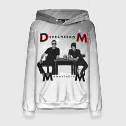 Толстовка-худи женская Depeche Mode - Mememto Mori Dave and Martin, цвет: 3D-белый