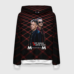 Толстовка-худи женская Depeche Mode - Dave Martin memento mori tour, цвет: 3D-белый