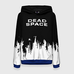 Толстовка-худи женская Dead Space монстры космоса, цвет: 3D-синий
