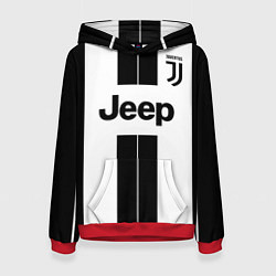 Толстовка-худи женская Juventus collection, цвет: 3D-красный