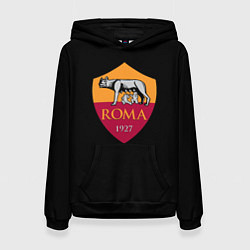 Толстовка-худи женская Roma fc club sport, цвет: 3D-черный