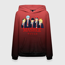 Толстовка-худи женская Магия и мускулы, цвет: 3D-черный