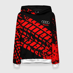 Женская толстовка AUDI краски текстура шины