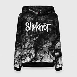 Толстовка-худи женская Slipknot black graphite, цвет: 3D-черный