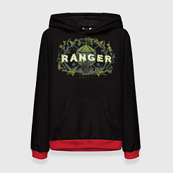 Толстовка-худи женская Ranger - DnD, цвет: 3D-красный