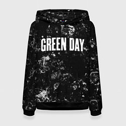 Толстовка-худи женская Green Day black ice, цвет: 3D-черный