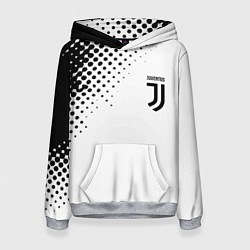 Женская толстовка Juventus sport black geometry