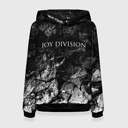 Толстовка-худи женская Joy Division black graphite, цвет: 3D-черный