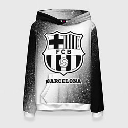 Толстовка-худи женская Barcelona sport на светлом фоне, цвет: 3D-белый