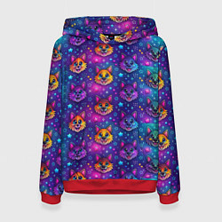 Толстовка-худи женская Furry anime face, цвет: 3D-красный
