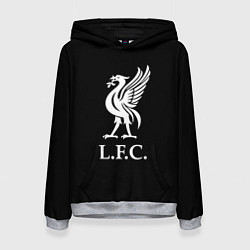 Толстовка-худи женская Liverpool fc club, цвет: 3D-меланж